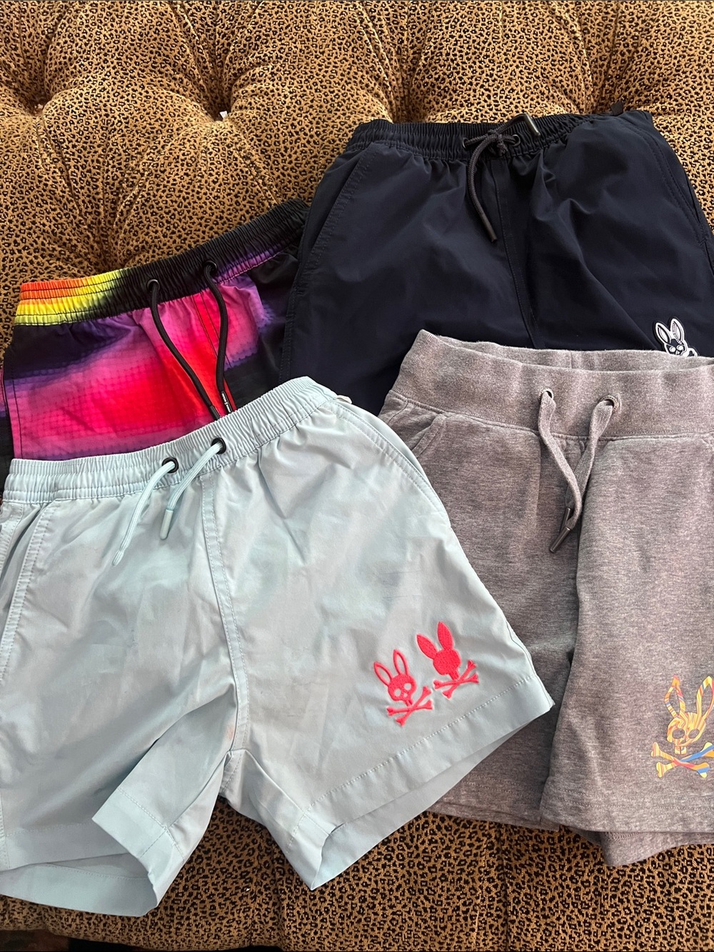 Psycho Bunny Kids Bundle Swim Trunks/ shorts size 5-6xs